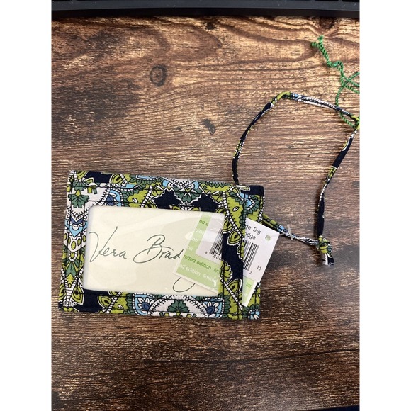 Vera Bradley Iconic Luggage Tag, Cambridge Laminated, NWT - Picture 2 of 2